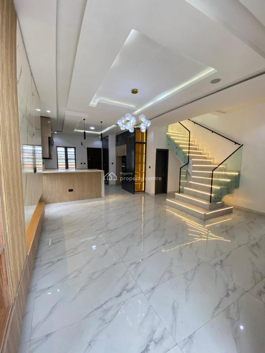 Tastefully Designed 4 Bedroom Fully Detached Duplex with Backyard Porch, Ikota, Lekki, Lagos, Detached Duplex for Sale