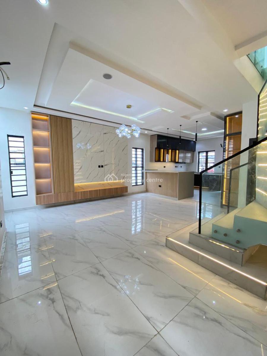 Tastefully Designed 4 Bedroom Fully Detached Duplex with Backyard Porch, Ikota, Lekki, Lagos, Detached Duplex for Sale