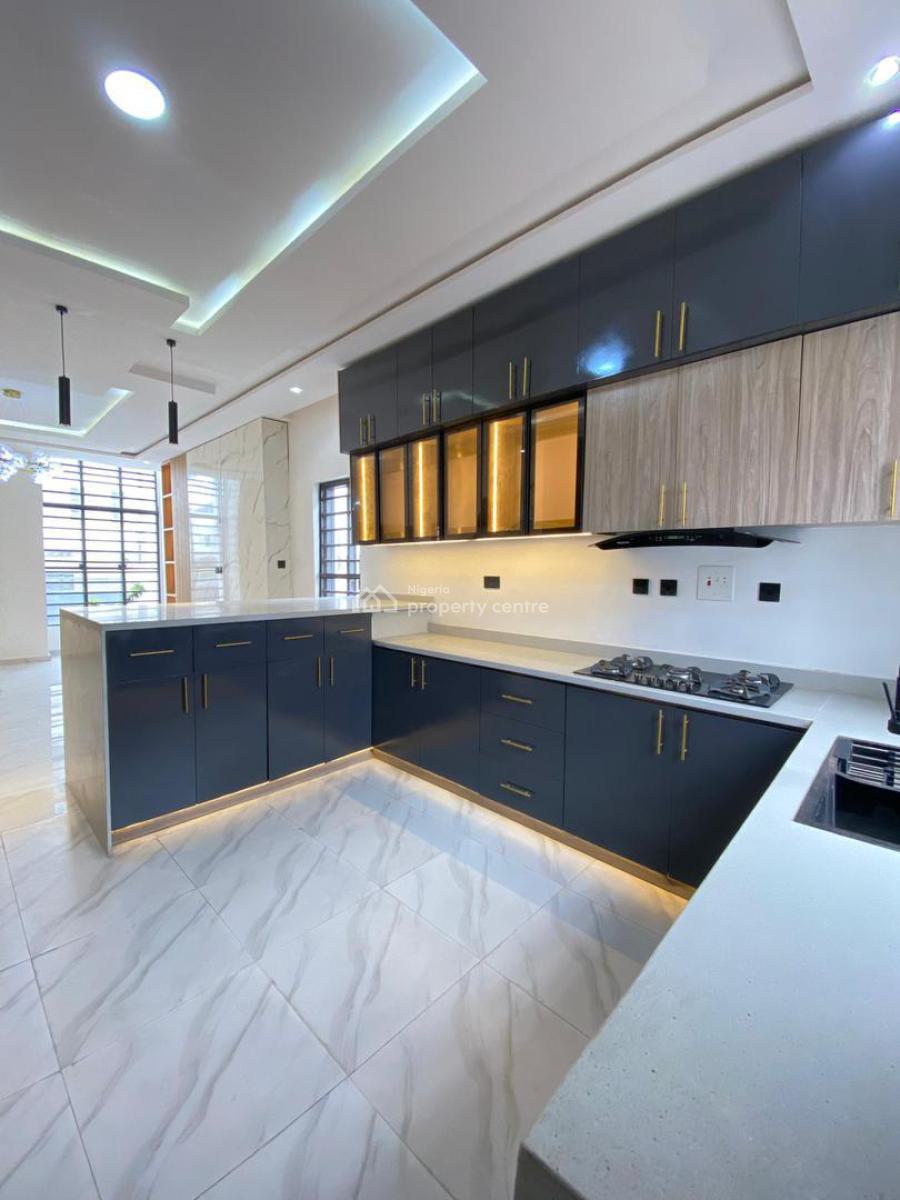 Tastefully Designed 4 Bedroom Fully Detached Duplex with Backyard Porch, Ikota, Lekki, Lagos, Detached Duplex for Sale