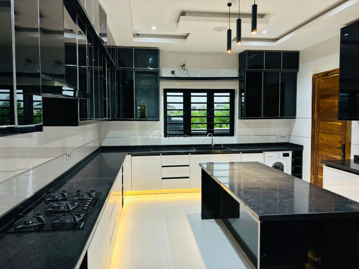 Brand New 2 Units of Luxury 5 Bedroom Detached House  with Bq, Royal Garden Estate, Lekki, Lagos, Detached Duplex for Sale