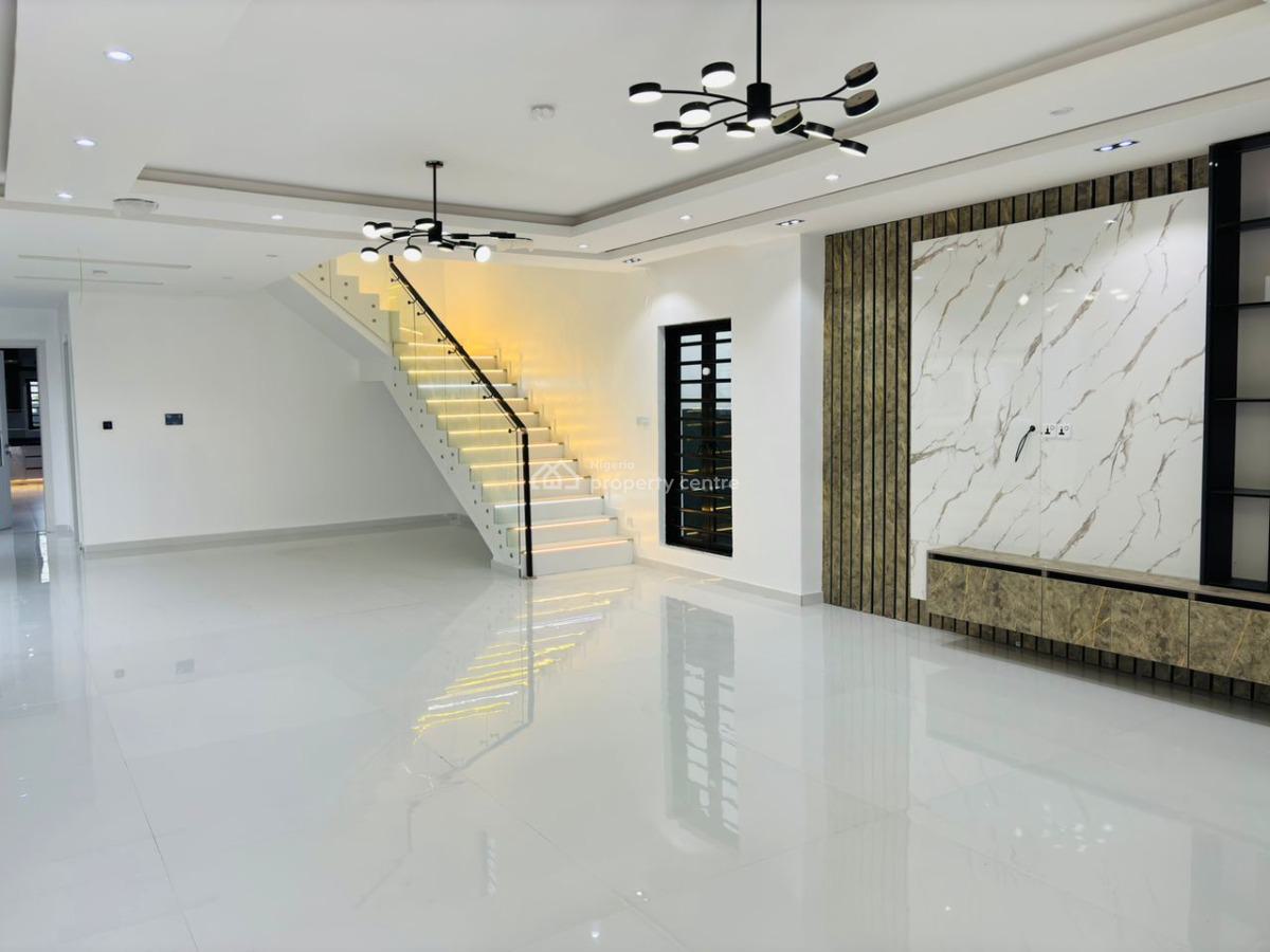 Brand New 2 Units of Luxury 5 Bedroom Detached House  with Bq, Royal Garden Estate, Lekki, Lagos, Detached Duplex for Sale