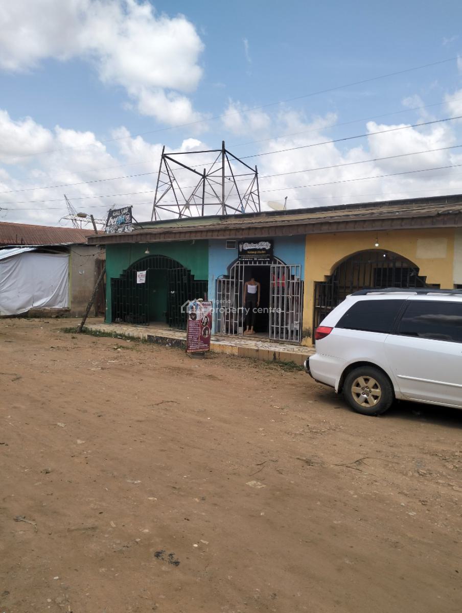 Dry Table Land with 4-shops, Off Atan Kekere Bus Stop, Ayobo, Lagos, Industrial Land for Sale