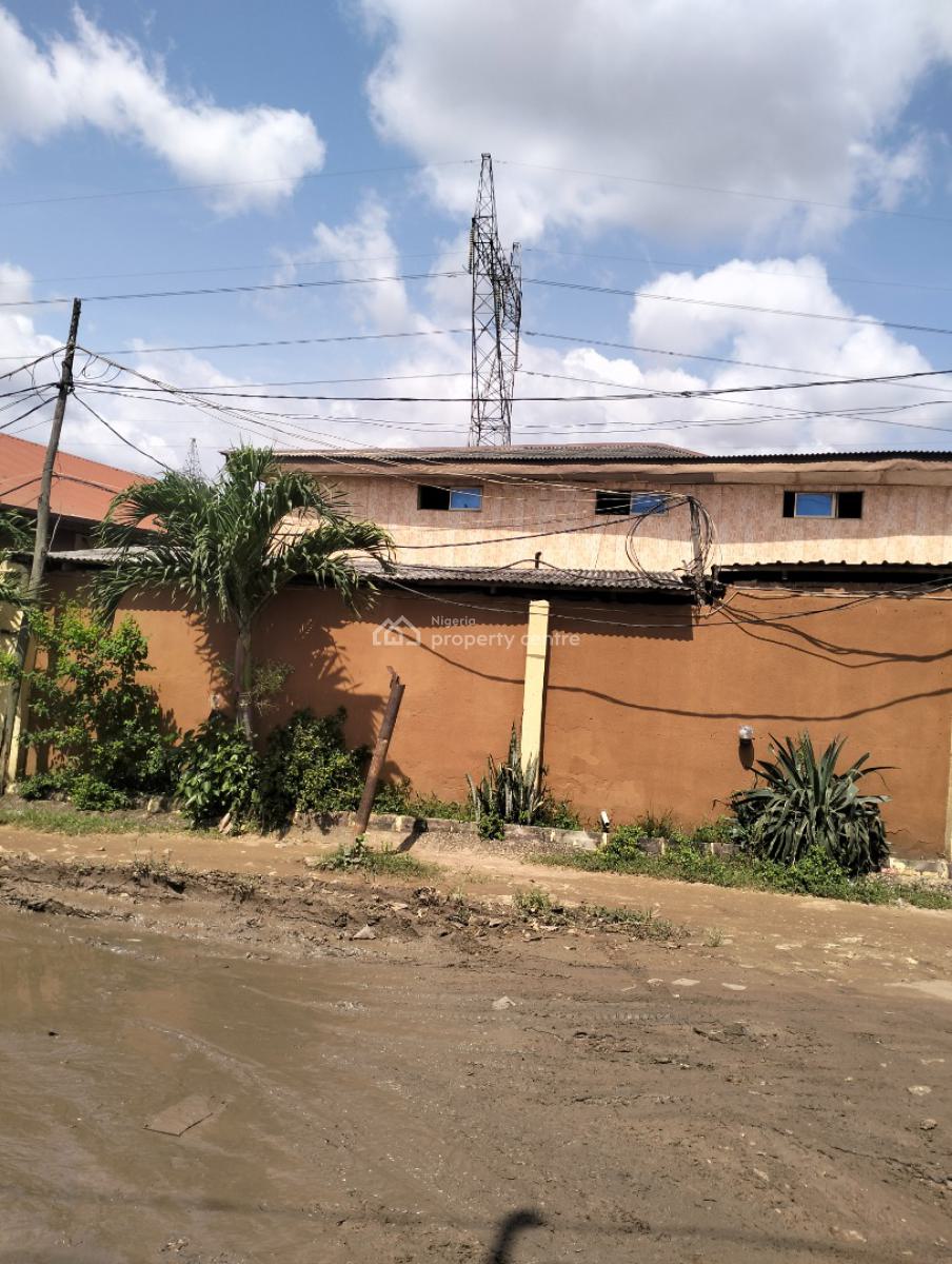 Commercial Hall/warehouse Off The Major Road, Off Atan Kekere Bus Stop Oluwaga, Ipaja, Lagos, Warehouse for Sale