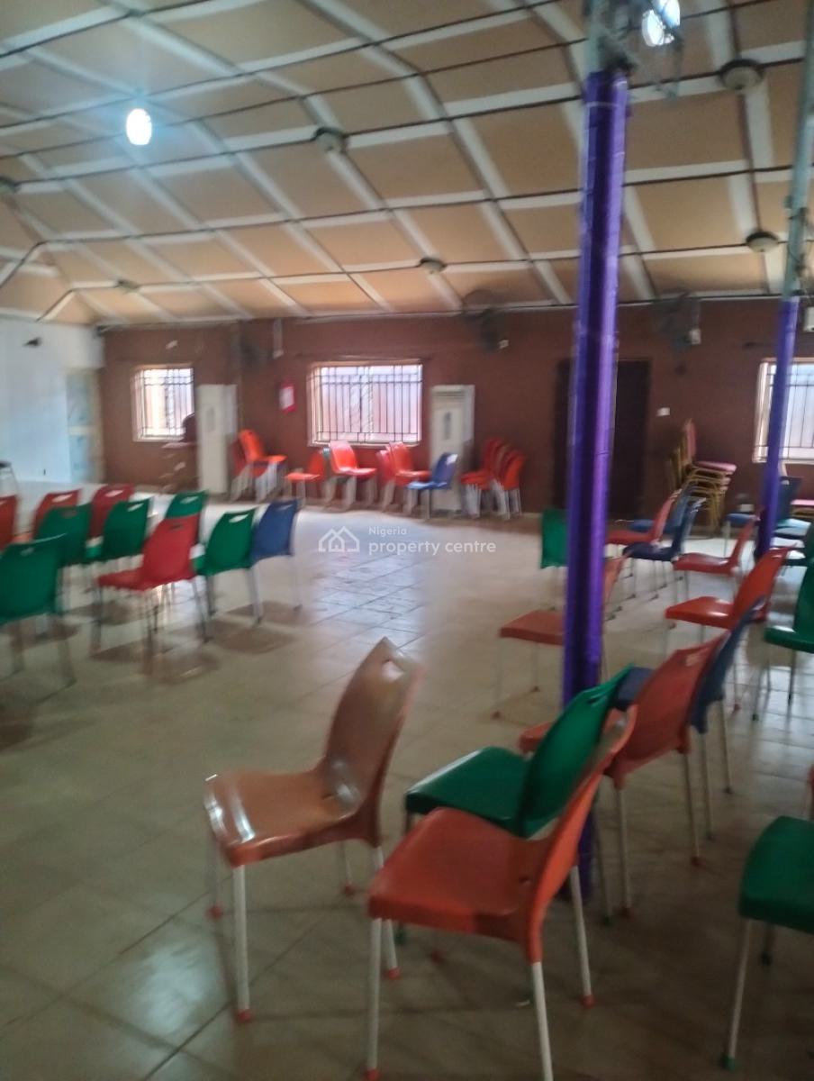 Commercial Hall/warehouse Off The Major Road, Off Atan Kekere Bus Stop Oluwaga, Ipaja, Lagos, Warehouse for Sale