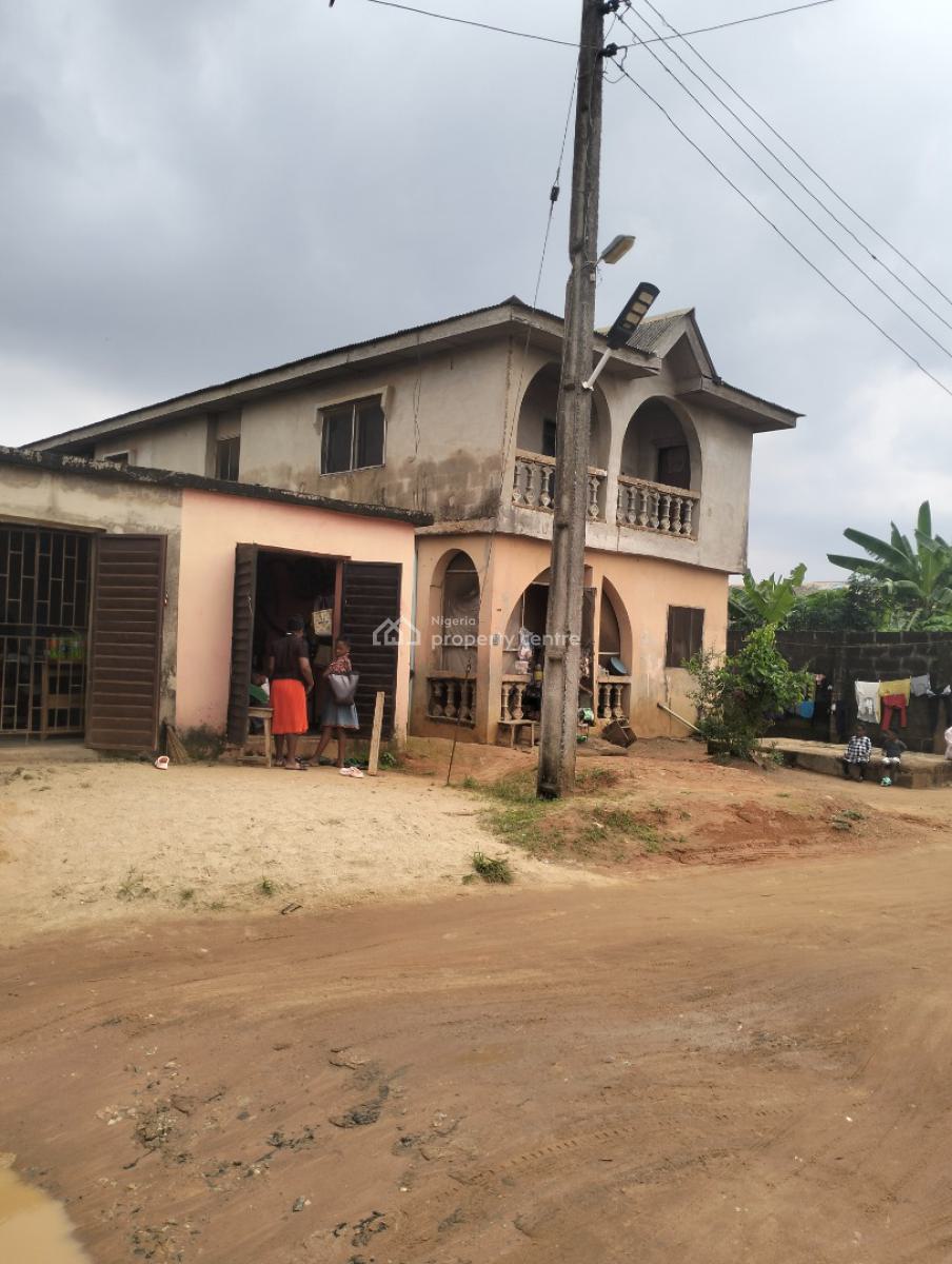 Block of Flats with Rooms, Off Oluwaga Bus Stop, Ipaja, Lagos, Block of Flats for Sale