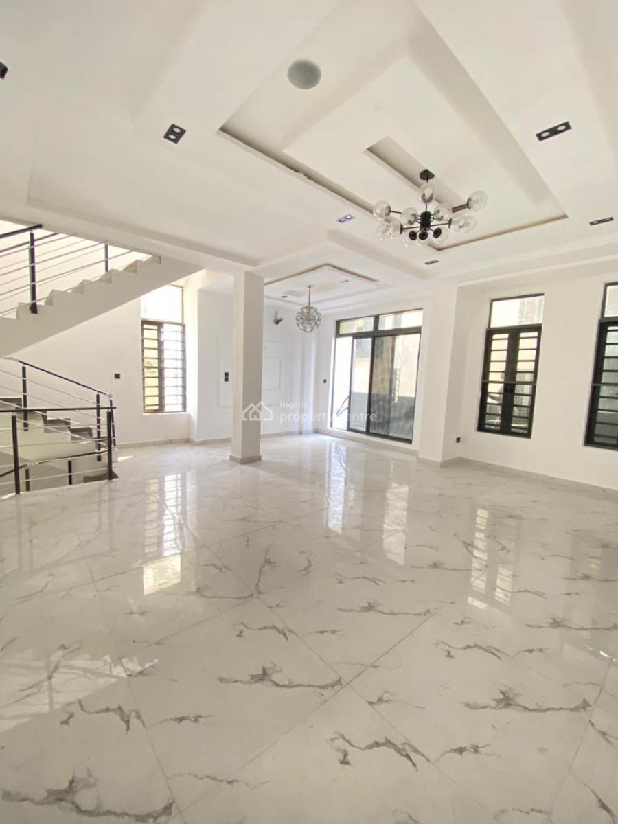 Classic 4 Bedrooms Terraced Duplex with Bq in a Secured Estate, Ologolo, Lekki, Lagos, Terraced Duplex for Sale