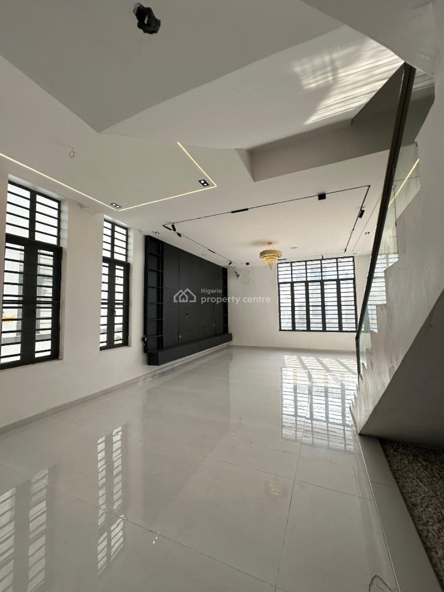Spacious 5 Bedroom Detached with Bq, Cinema, Rooftop, Pool Patio & Gym, Chevron, Lekki, Lagos, Detached Duplex for Sale