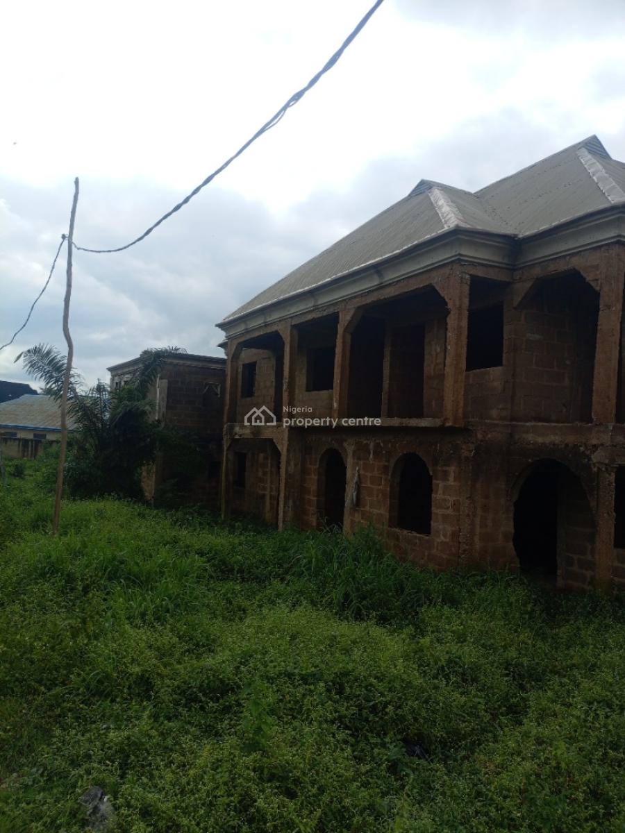 6 Flats of 2 Bedroom, 4 Flats Roofed and 2 Flats Not Roofed, National Estate, Kulodi, Alakia, Ibadan, Oyo, Block of Flats for Sale