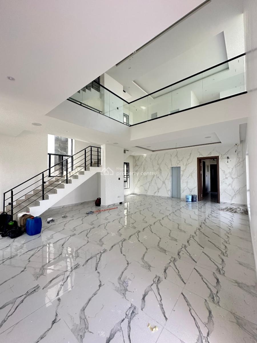Contemporary Spacious 5 Bedroom Detached with Bq, Cinema and Pool, Ikate Elegushi, Lekki, Lagos, Detached Duplex for Sale