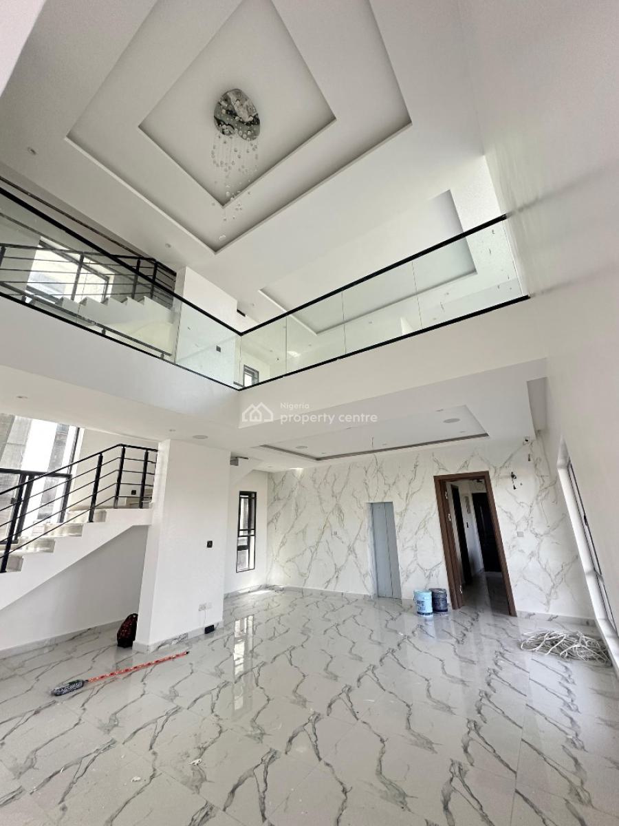 Contemporary Spacious 5 Bedroom Detached with Bq, Cinema and Pool, Ikate Elegushi, Lekki, Lagos, Detached Duplex for Sale