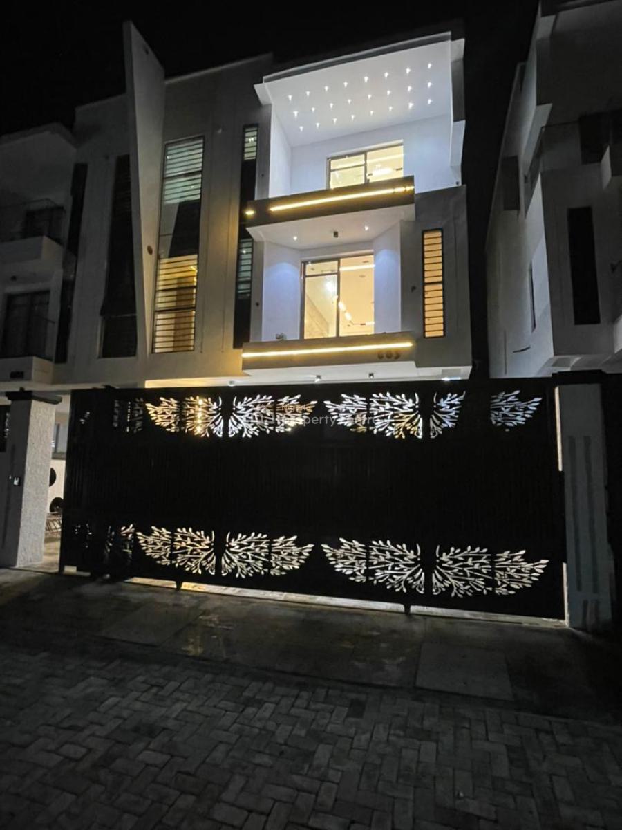 4 Bedroom Semi Detached Duplex with a Bq, Agungi, Lekki, Lagos, Semi-detached Duplex for Sale