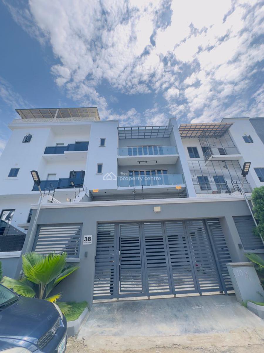 Brand New Luxurious Smart 4-bedroom Terrace Duplex, Guzape District, Abuja, Terraced Duplex for Sale