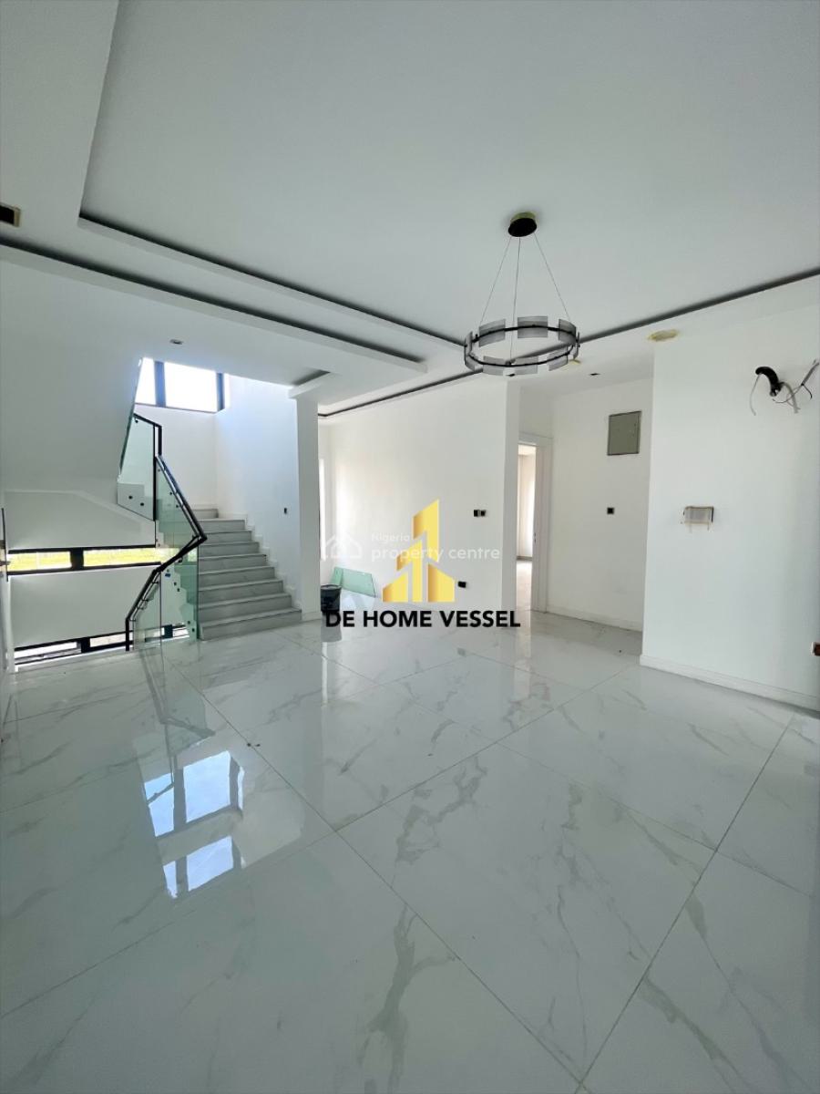 Exquisitely Carved 5 Bedroom Fully Detached with Cinema, Rooftop Terrace, Ikate, Lekki, Lagos, Detached Duplex for Sale