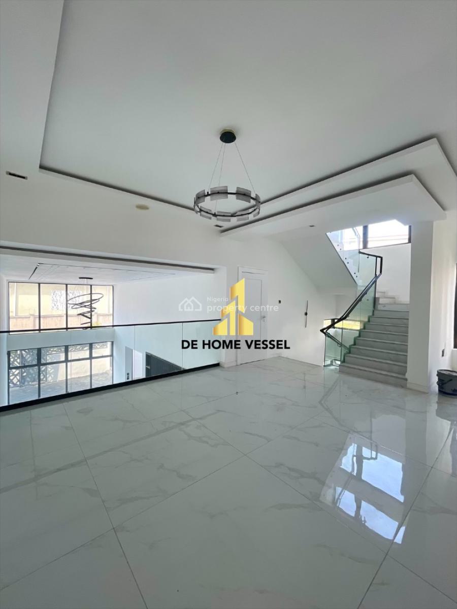 Exquisitely Carved 5 Bedroom Fully Detached with Cinema, Rooftop Terrace, Ikate, Lekki, Lagos, Detached Duplex for Sale