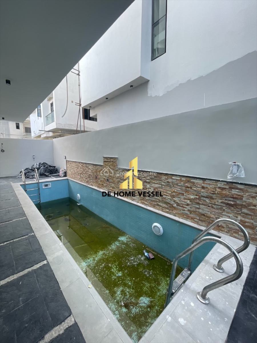 Exquisitely Carved 5 Bedroom Fully Detached with Cinema, Rooftop Terrace, Ikate, Lekki, Lagos, Detached Duplex for Sale