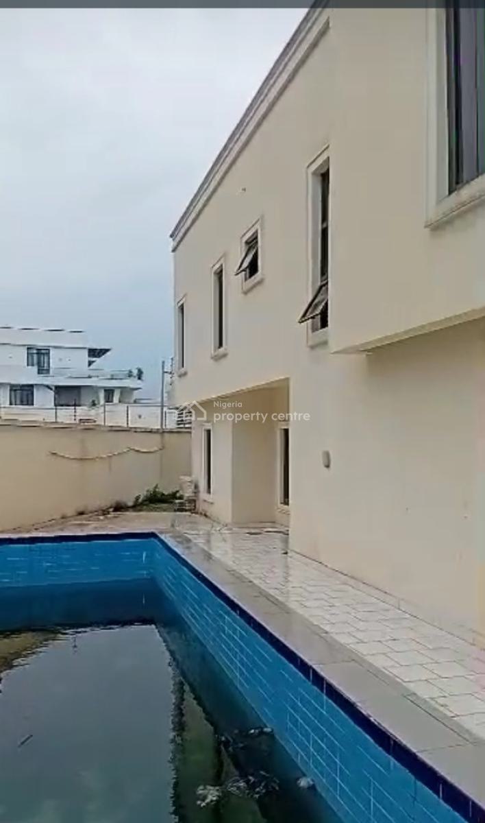 Five Bedrooms and a Bq  Ditched Duplex with a Swimming Pool., Hampton Lake Estate, Lekki, Lagos, Detached Duplex for Rent