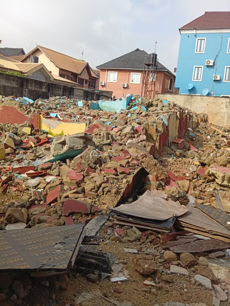 550 Sqm Dry Land Fenced with Gate, Off Ayodele Okeowo Street, Soluyi, Gbagada, Lagos, Mixed-use Land for Sale