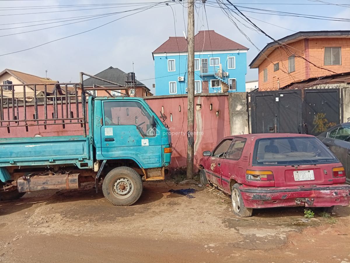 550 Sqm Dry Land Fenced with Gate, Off Ayodele Okeowo Street, Soluyi, Gbagada, Lagos, Mixed-use Land for Sale