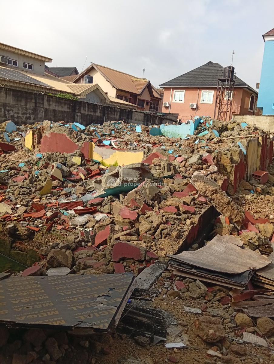 550 Sqm Dry Land Fenced with Gate, Off Ayodele Okeowo Street, Soluyi, Gbagada, Lagos, Mixed-use Land for Sale