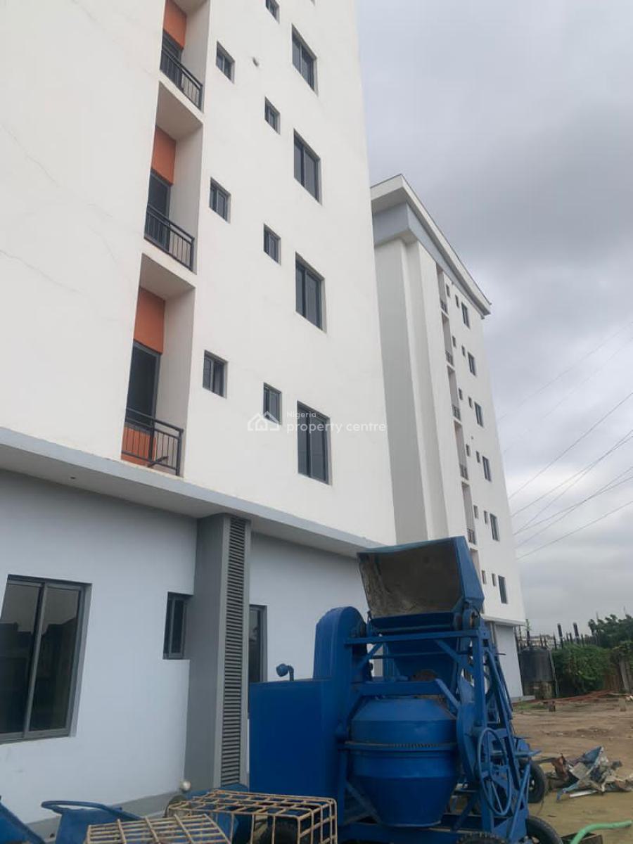Standard 3 Bedroom Flat with a Room Bq, with Common Swimming Pool, Alausa, Ikeja, Lagos, Flat / Apartment for Sale