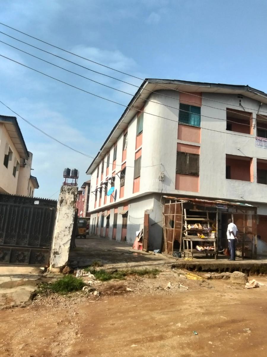 29 Single Rooms & 7 Shops, By Hotel Bus Stop, Ikotun, Lagos, House for Sale