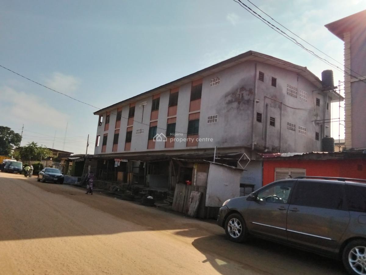 29 Single Rooms & 7 Shops, By Hotel Bus Stop, Ikotun, Lagos, House for Sale