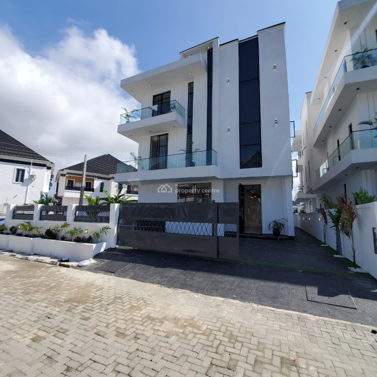 Luxurious 5 Bedroom Duplex with a Bq,pool, Orchid, Lekki, Lagos, House for Sale