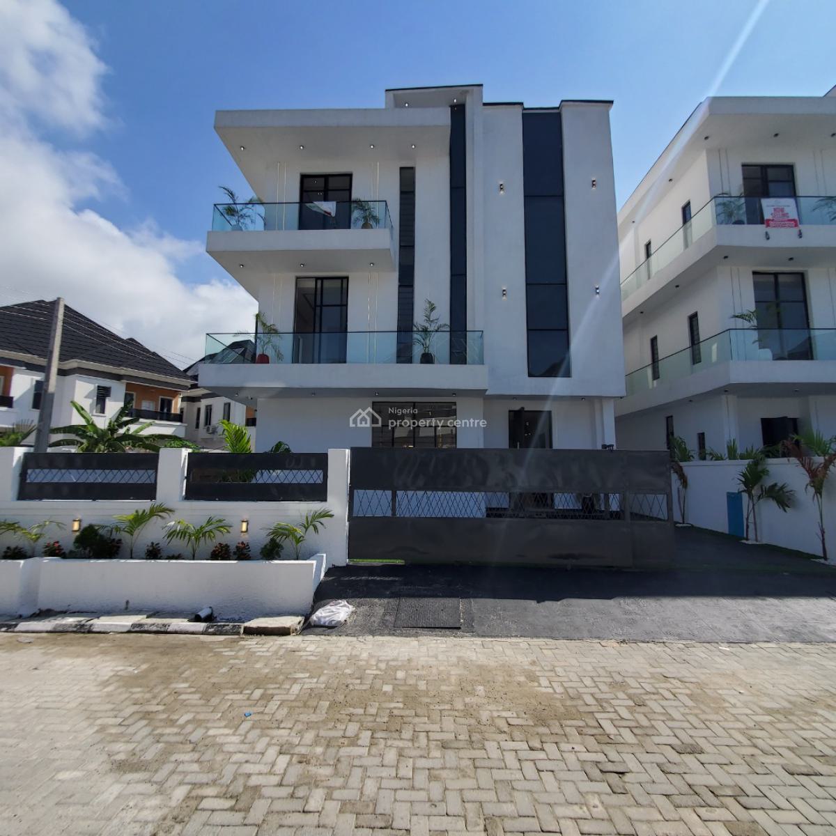 Luxurious 5 Bedroom Duplex with a Bq,pool, Orchid, Lekki, Lagos, House for Sale