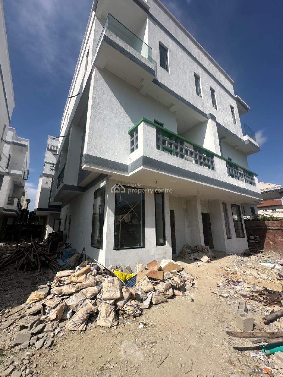 Luxury Newly Build 4-bedroom Terrace with Bq, Off Admiralty, Lekki, Lagos, Terraced Duplex for Sale