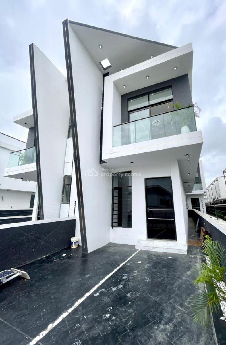 Exquisitely Carved 4 Bedroom Semi-detached Home with Bq, Ikota, Lekki, Lagos, Semi-detached Duplex for Sale