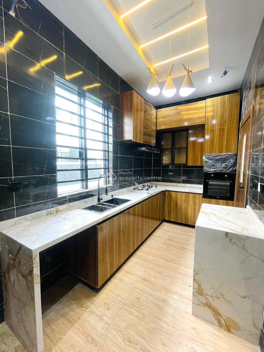 Exquisitely Carved 4 Bedroom Semi-detached Home with Bq, Ikota, Lekki, Lagos, Semi-detached Duplex for Sale