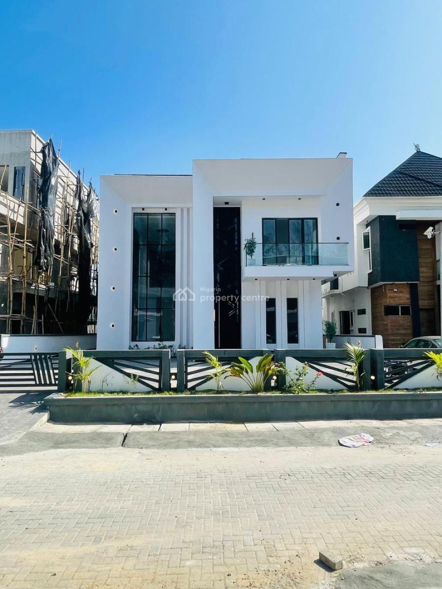 Lovely Built 5 Bedroom Fully Detached Duplex Plus Bq, Lekki County, Lekki, Lagos, Detached Duplex for Sale
