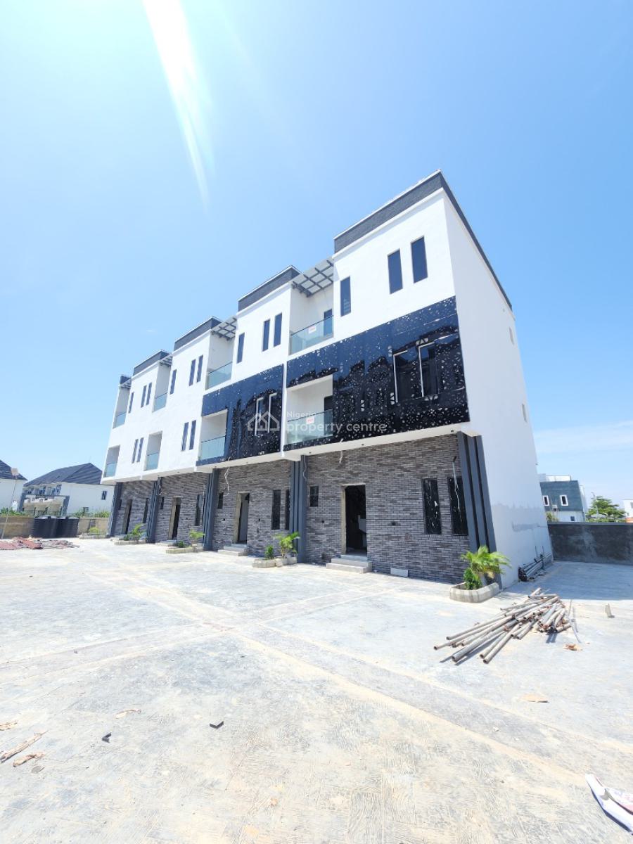Luxury 4 Bedroom Terrace Duplex, Chevron Toll Gate, Orchid Road, Lekki, Lagos, Terraced Duplex for Sale