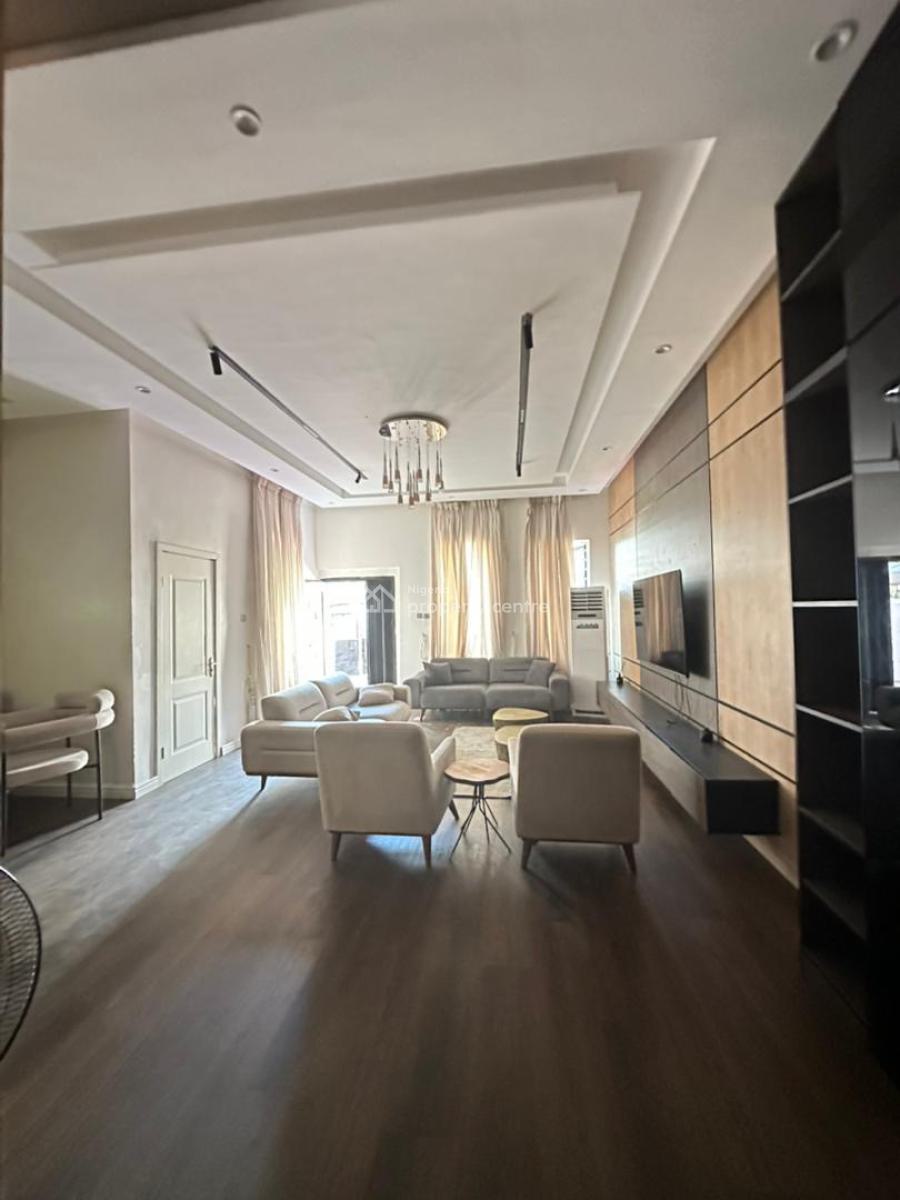 Furnished 4 Bedrooms Semi Detached Duplex with Bq., Lekki Conservation Centre, Orchid, Lekki, Lagos, Semi-detached Duplex for Rent