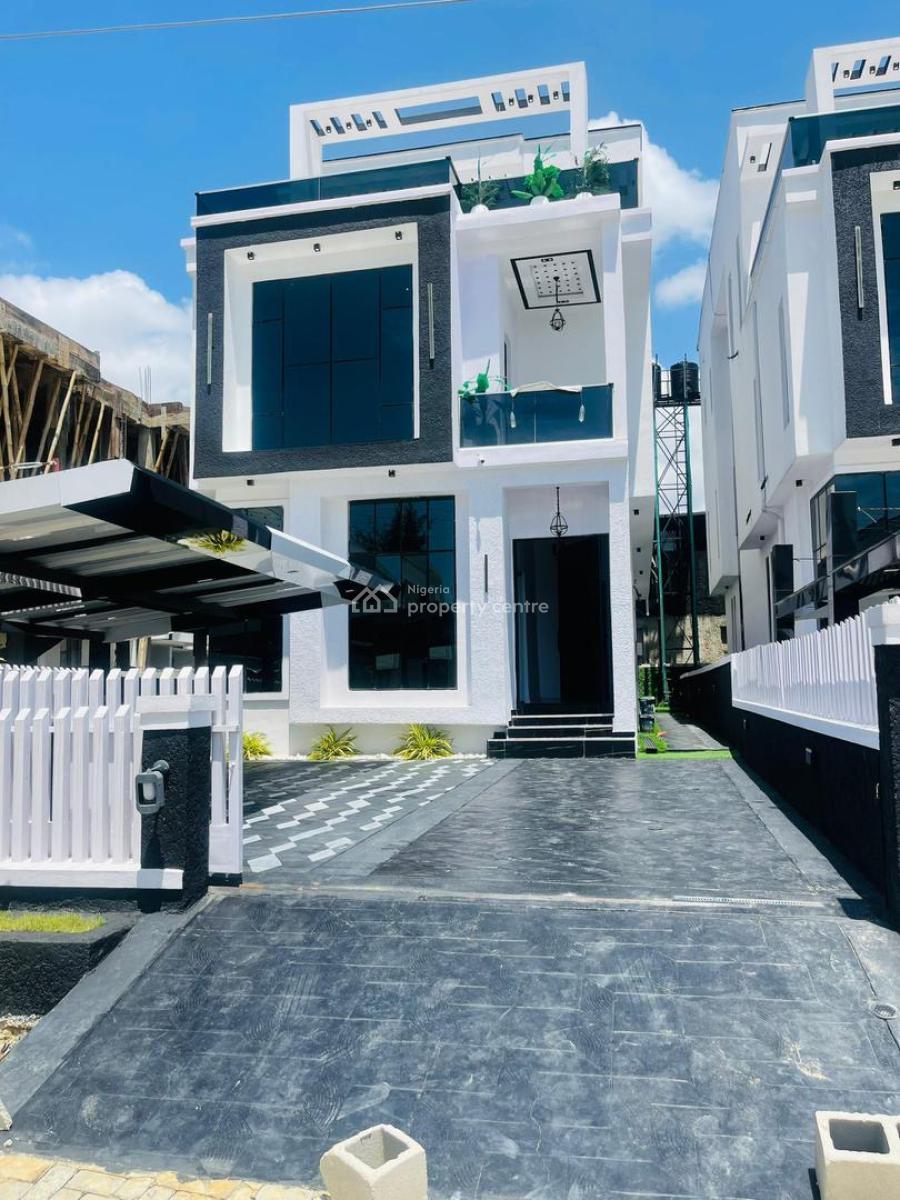 Lovely Built 5 Bedroom Fully Detached Duplex Plus Bq, Lekki County, Lekki, Lagos, Detached Duplex for Sale