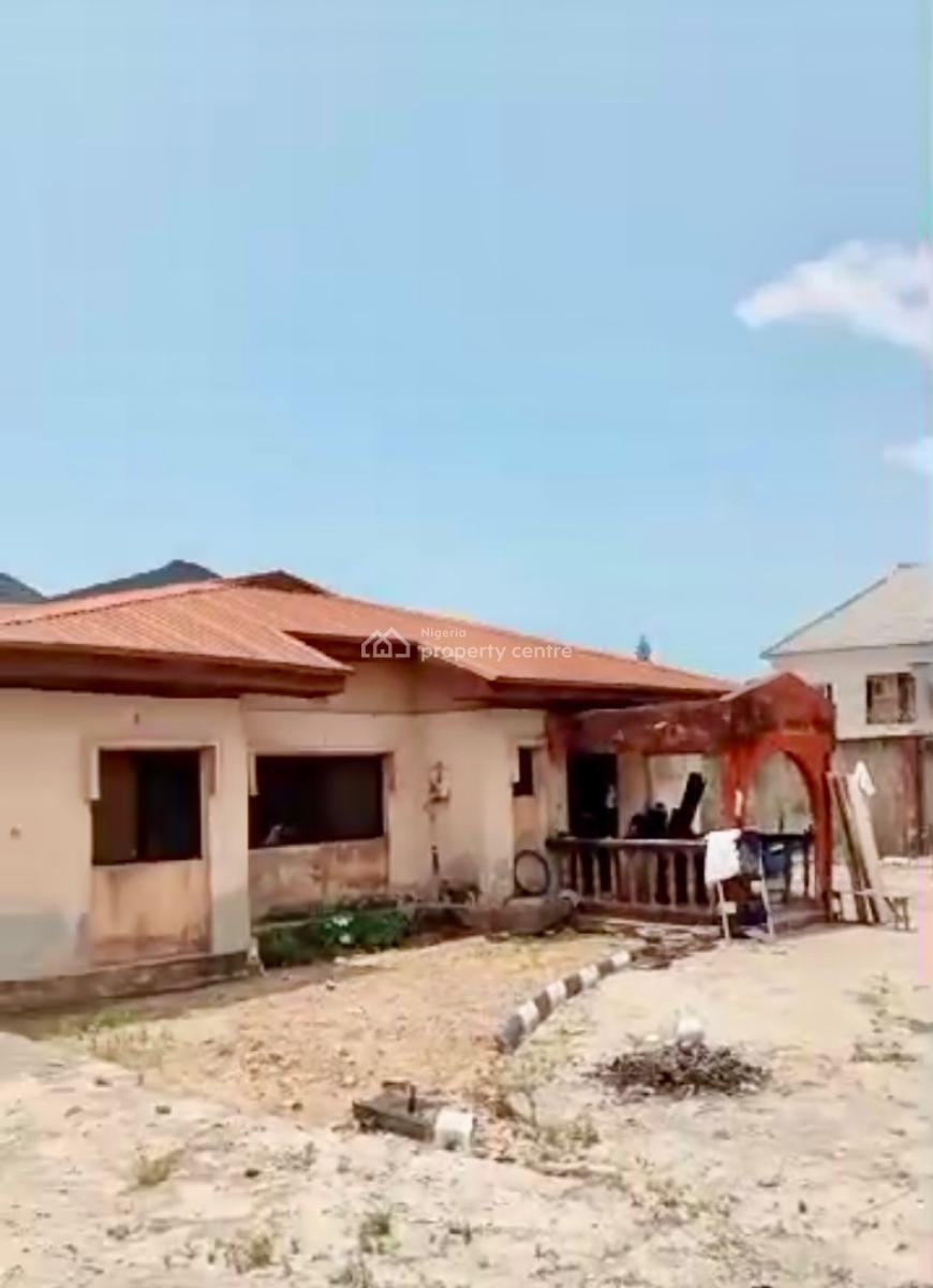 536sqm of Land Corner Piece with  Structure of 4 Bedroom Bungalow, By Goodnews Estate 1st Gate Entrance, Sangotedo, Ajah, Lagos, Land for Sale