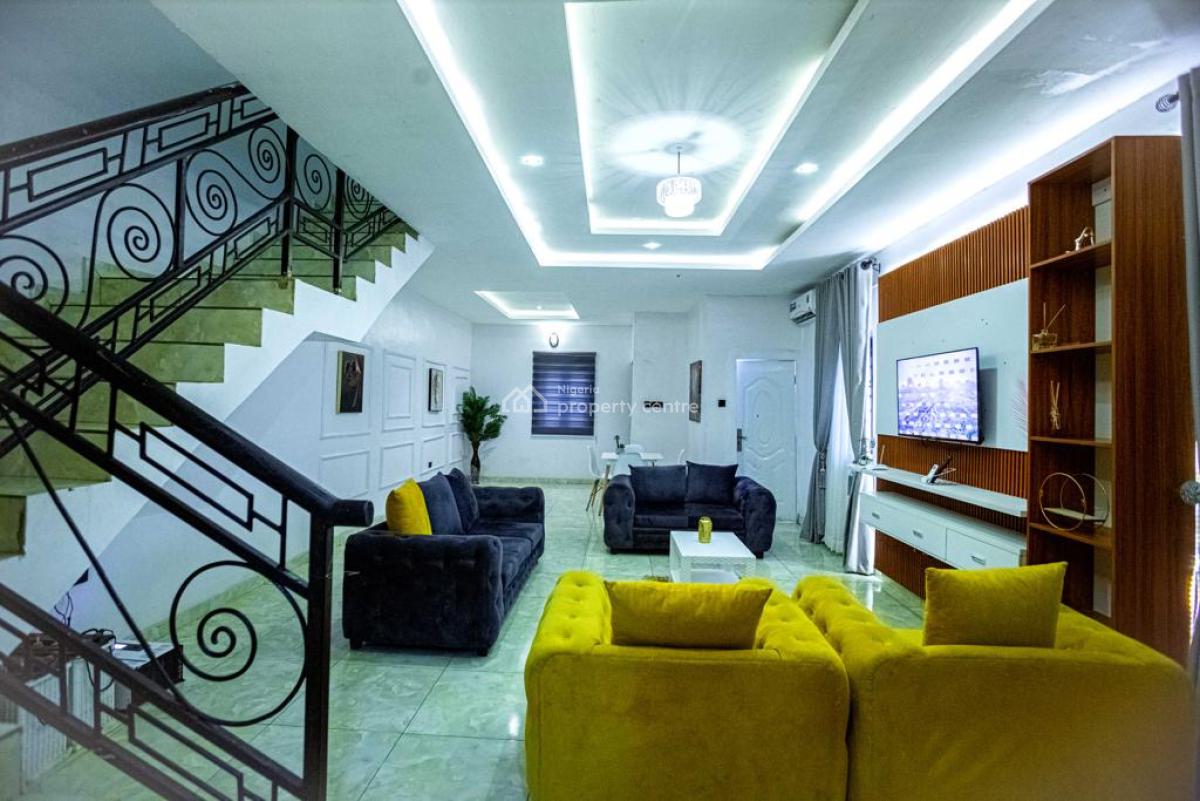 Fully Furnished 3 Bedroom Duplex, Millennium Estate, Gbagada, Lagos, Semi-detached Duplex for Rent