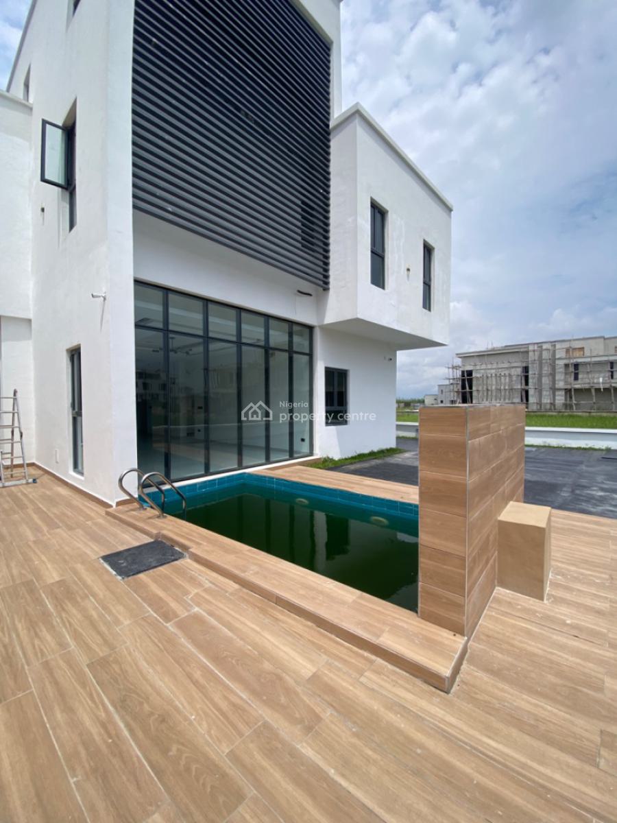 5 Bedroom Semi Detached Duplex with Bq, Pool, & Cinema, Ikate, Lekki, Lagos, Semi-detached Duplex for Sale