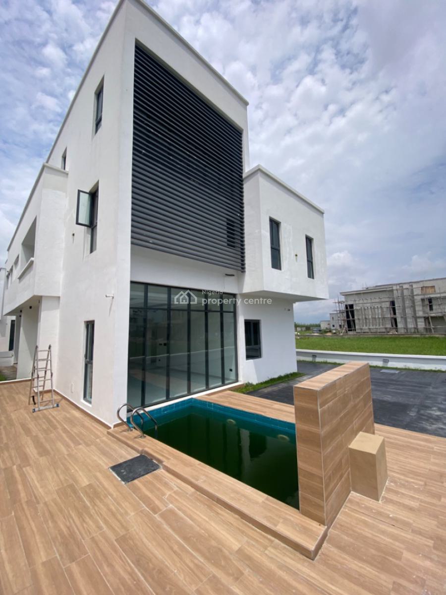 5 Bedroom Semi Detached Duplex with Bq, Pool, & Cinema, Ikate, Lekki, Lagos, Semi-detached Duplex for Sale