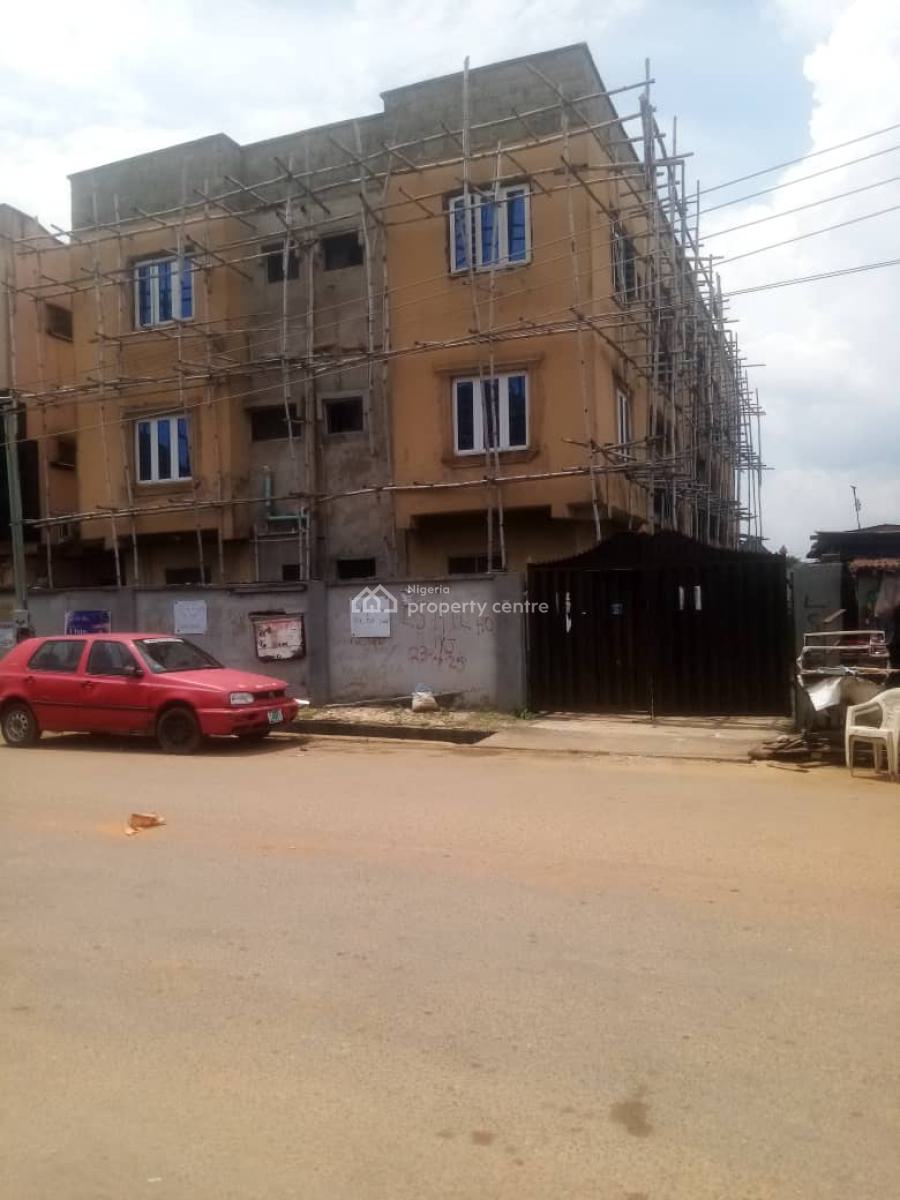 Block of 6 Nos, 3 Bedroom Flats in a Fenced Compound, 35a Oremeta Street (opp. a Hotel on Oremeta St.) Near First Bank, Ojodu Berger, Ojodu, Lagos, Block of Flats for Sale