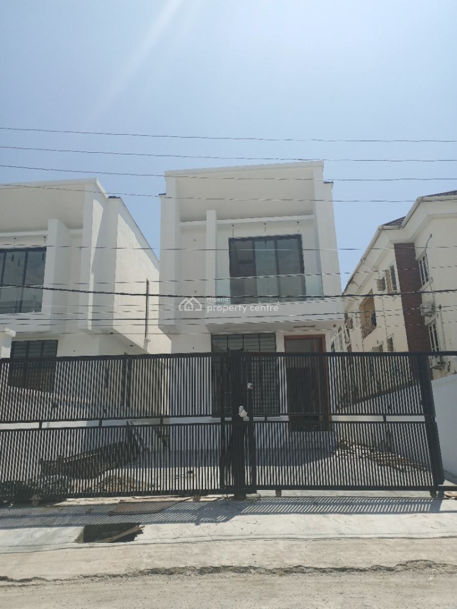 Newly Built 5bedroom Fully Detached Duplex with Bq, in a Well Secured Estate, Osapa, Lekki, Lagos, Detached Duplex for Sale