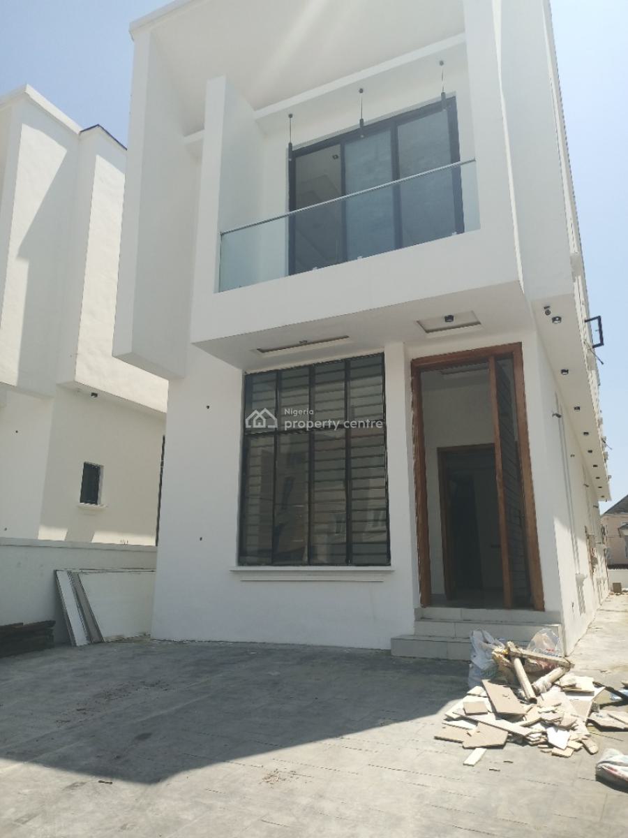 Newly Built 5bedroom Fully Detached Duplex with Bq, in a Well Secured Estate, Osapa, Lekki, Lagos, Detached Duplex for Sale