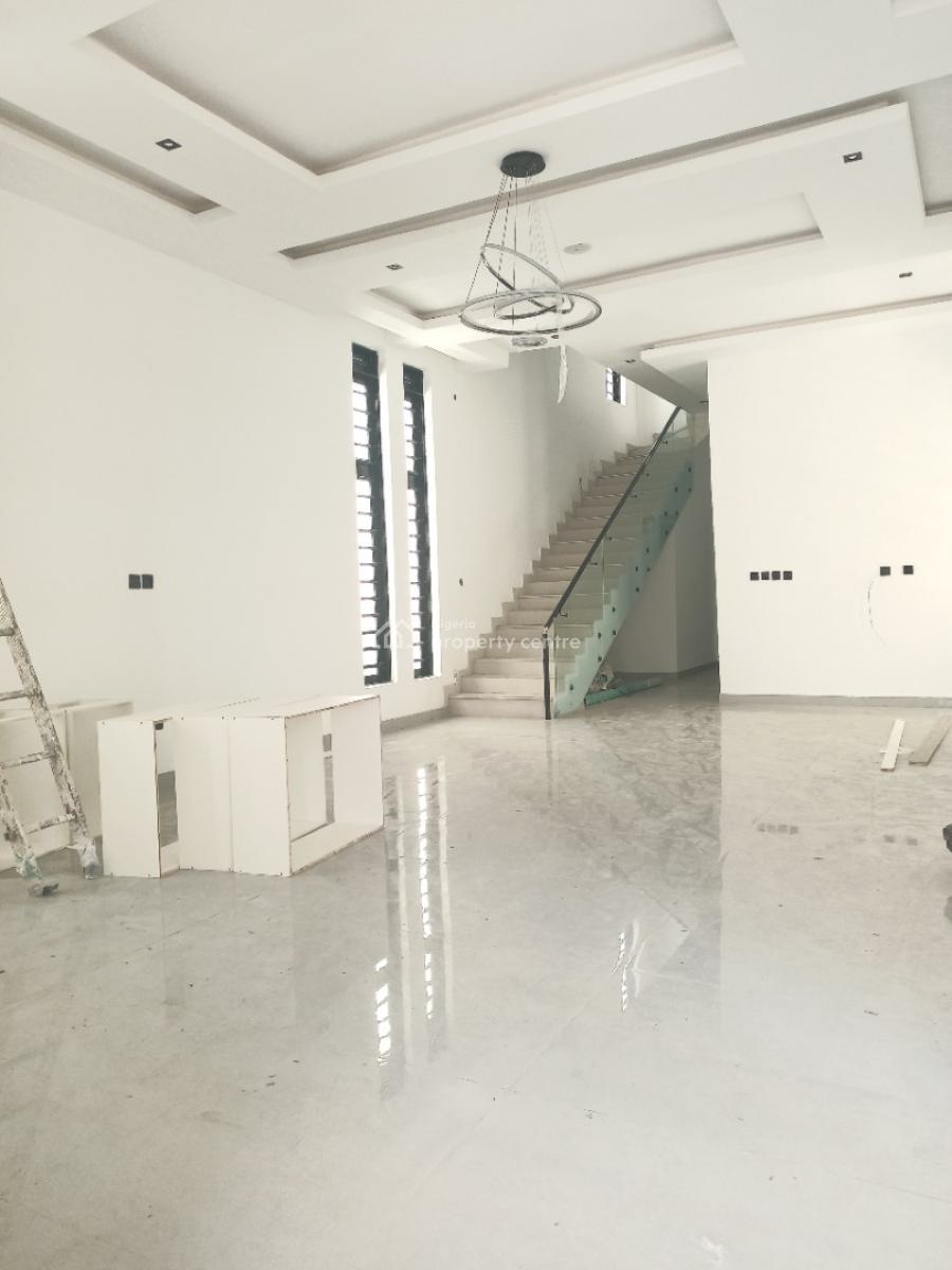 Newly Built 5bedroom Fully Detached Duplex with Bq, in a Well Secured Estate, Osapa, Lekki, Lagos, Detached Duplex for Sale
