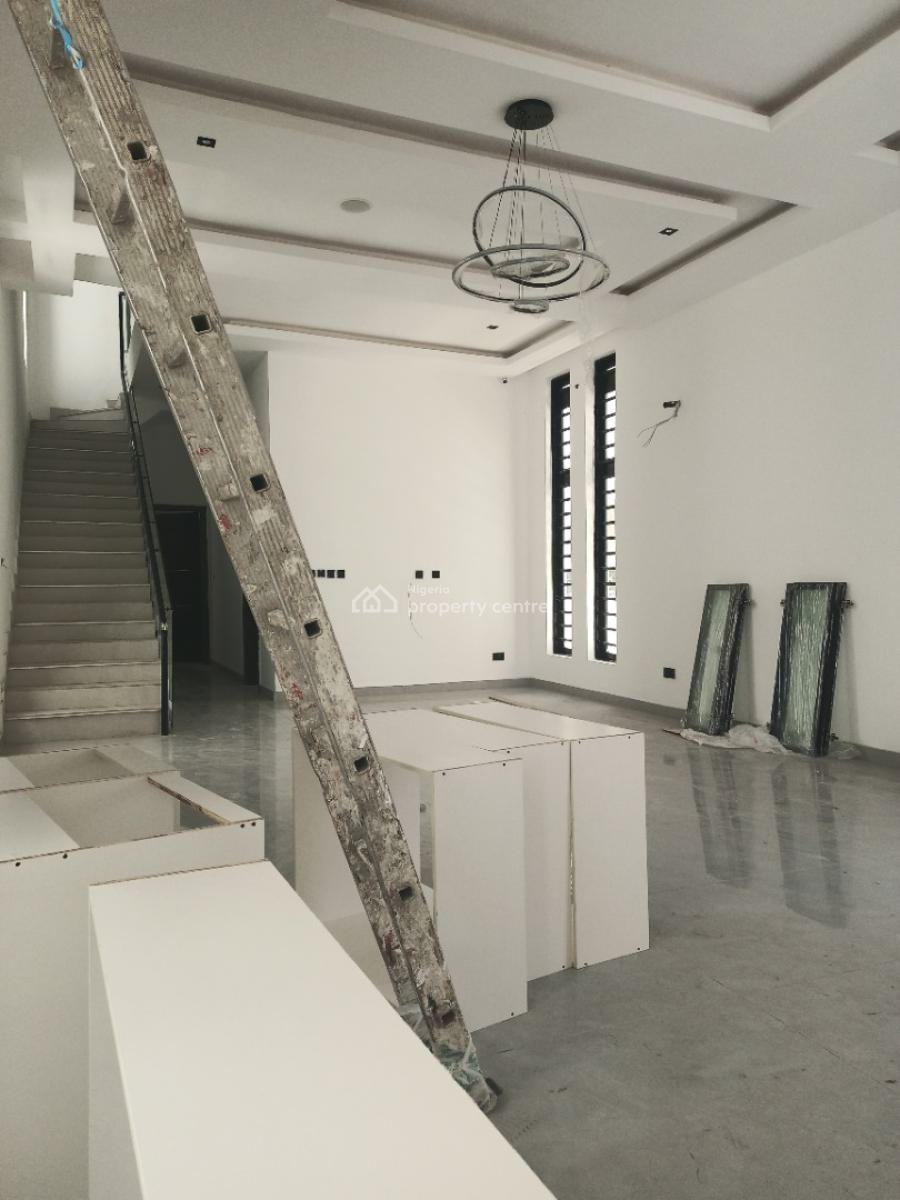 Newly Built 5bedroom Fully Detached Duplex with Bq, in a Well Secured Estate, Osapa, Lekki, Lagos, Detached Duplex for Sale