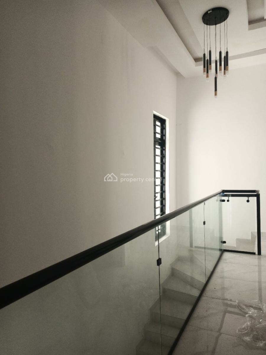 Newly Built 5bedroom Fully Detached Duplex with Bq, in a Well Secured Estate, Osapa, Lekki, Lagos, Detached Duplex for Sale