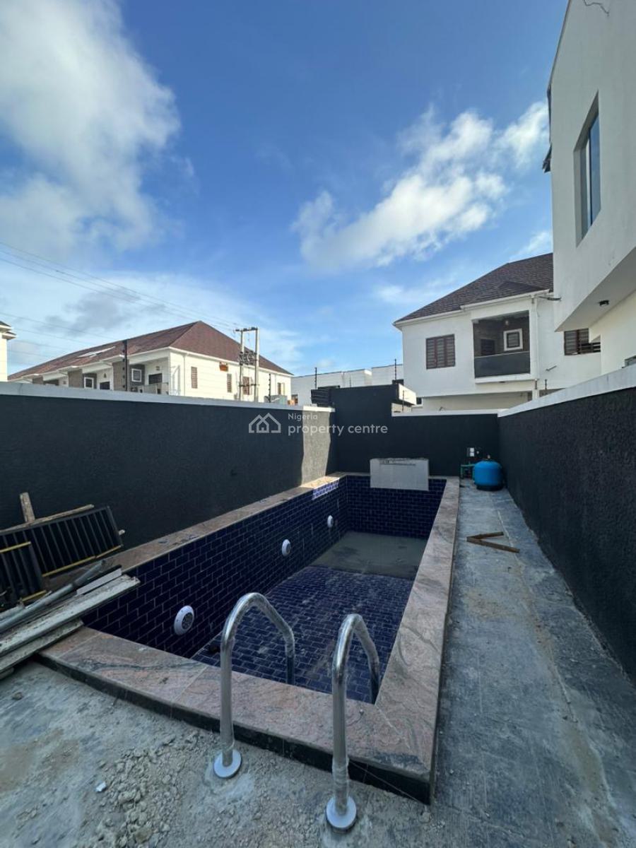 Nicely Built 4 Bedroom Semi Detached Duplex with Bq & Swimming Pool, Orchid, Lekki, Lagos, Semi-detached Duplex for Sale