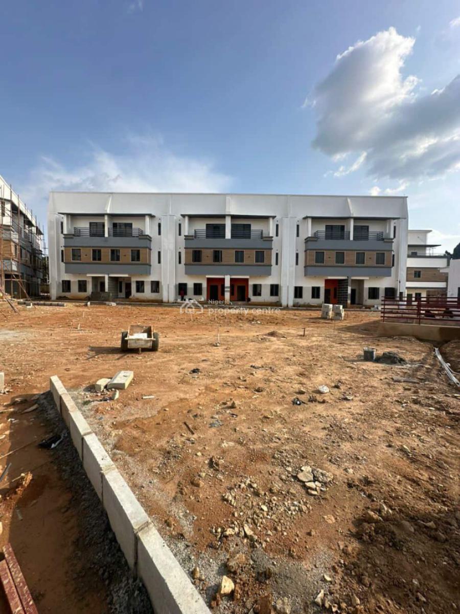 Brand New 4 Bedroom Terraced Duplex and Bq, Wuye, Abuja, Terraced Duplex for Sale