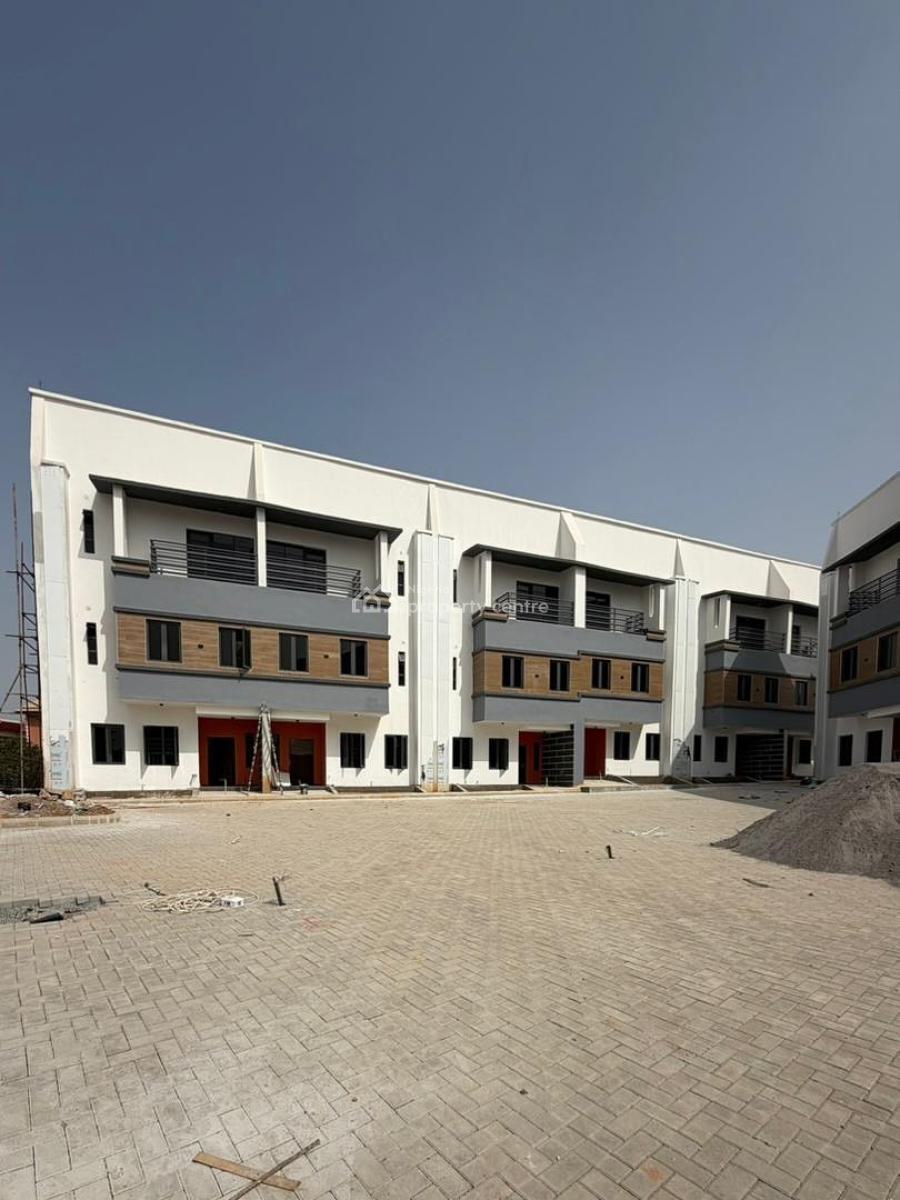 Brand New 4 Bedroom Terraced Duplex and Bq, Wuye, Abuja, Terraced Duplex for Sale