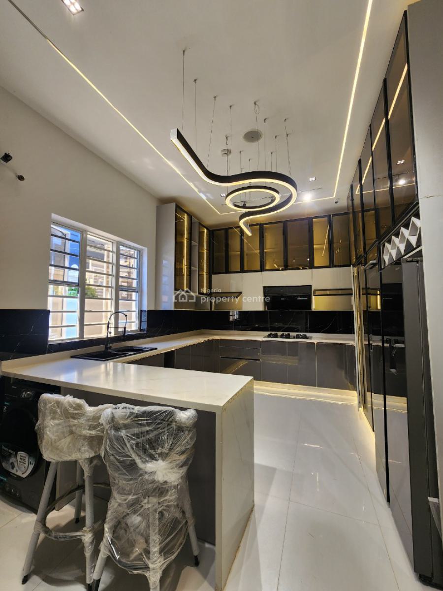 Gigantic 5 Bedroom Detached Duplex with a Bq, Pool, Cinema, & Gym, Lekki Phase 1, Lekki, Lagos, Detached Duplex for Sale