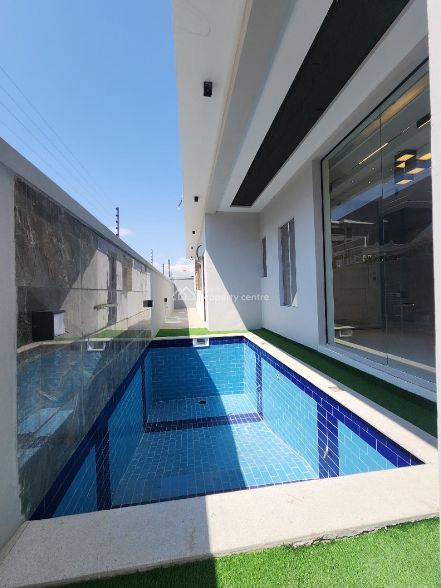 Gigantic 5 Bedroom Detached Duplex with a Bq, Pool, Cinema, & Gym, Lekki Phase 1, Lekki, Lagos, Detached Duplex for Sale